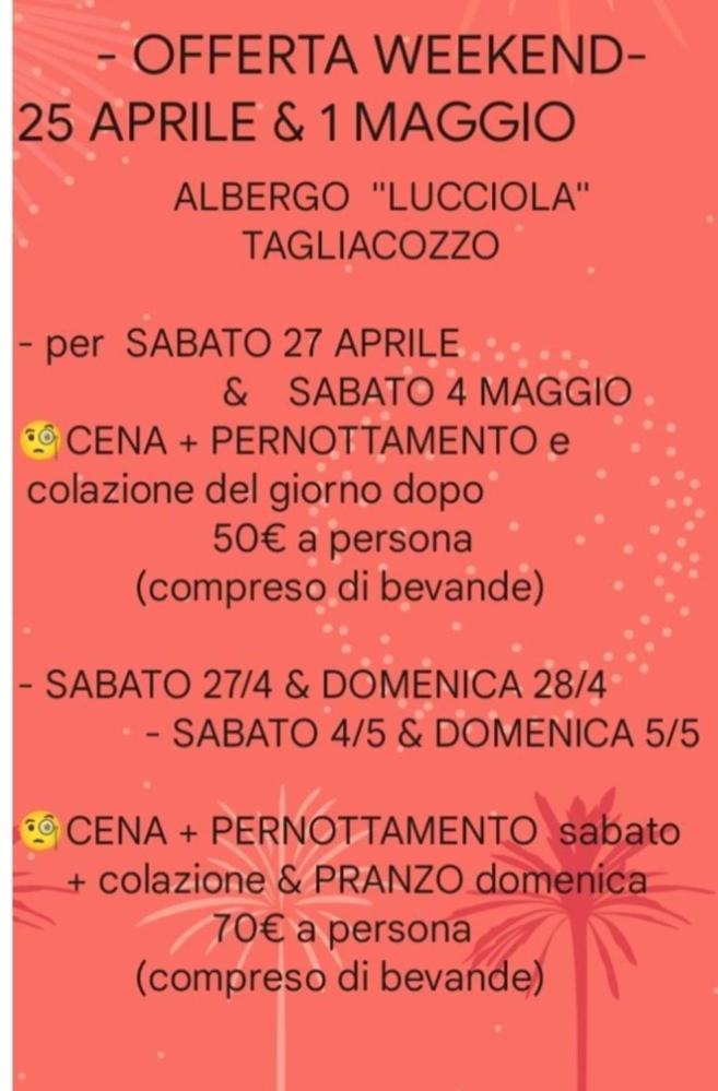 La Lucciola Albergo Ristorante تالياكوتسو المظهر الخارجي الصورة